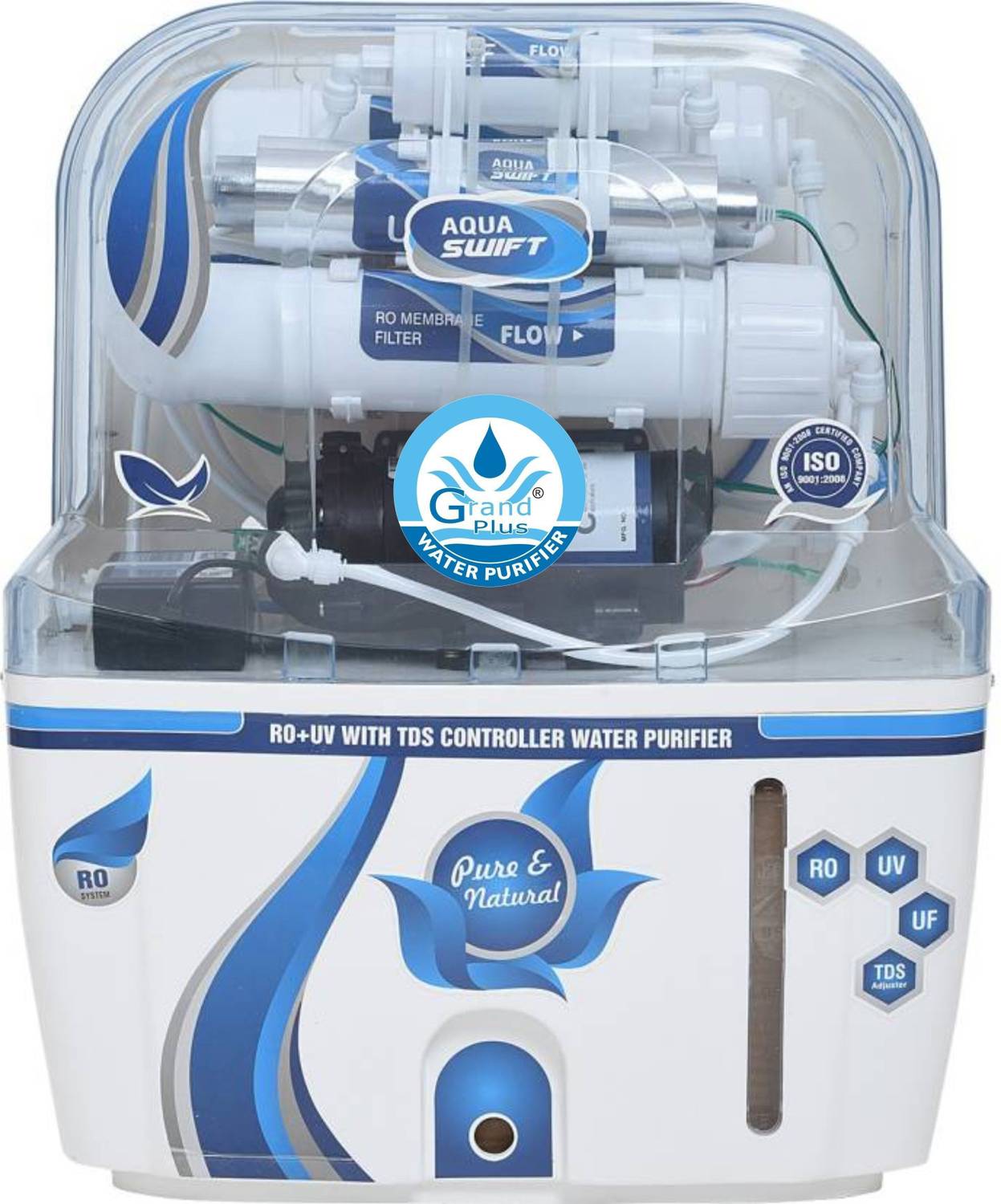 Grand plus Blue Swift 10 L RO + UV + UF + TDS Water Purifier
