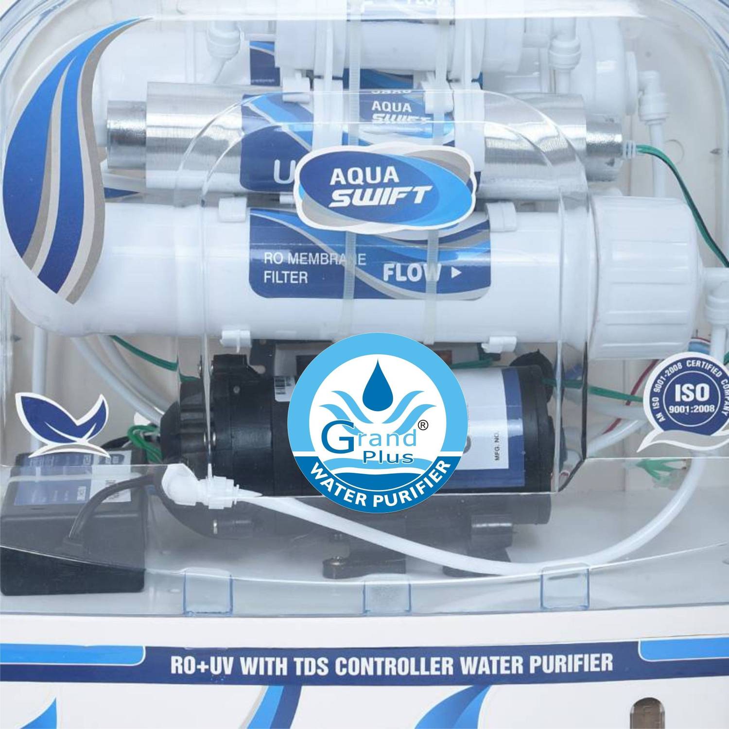 Grand plus Blue Swift 10 L RO + UV + UF + TDS Water Purifier 3