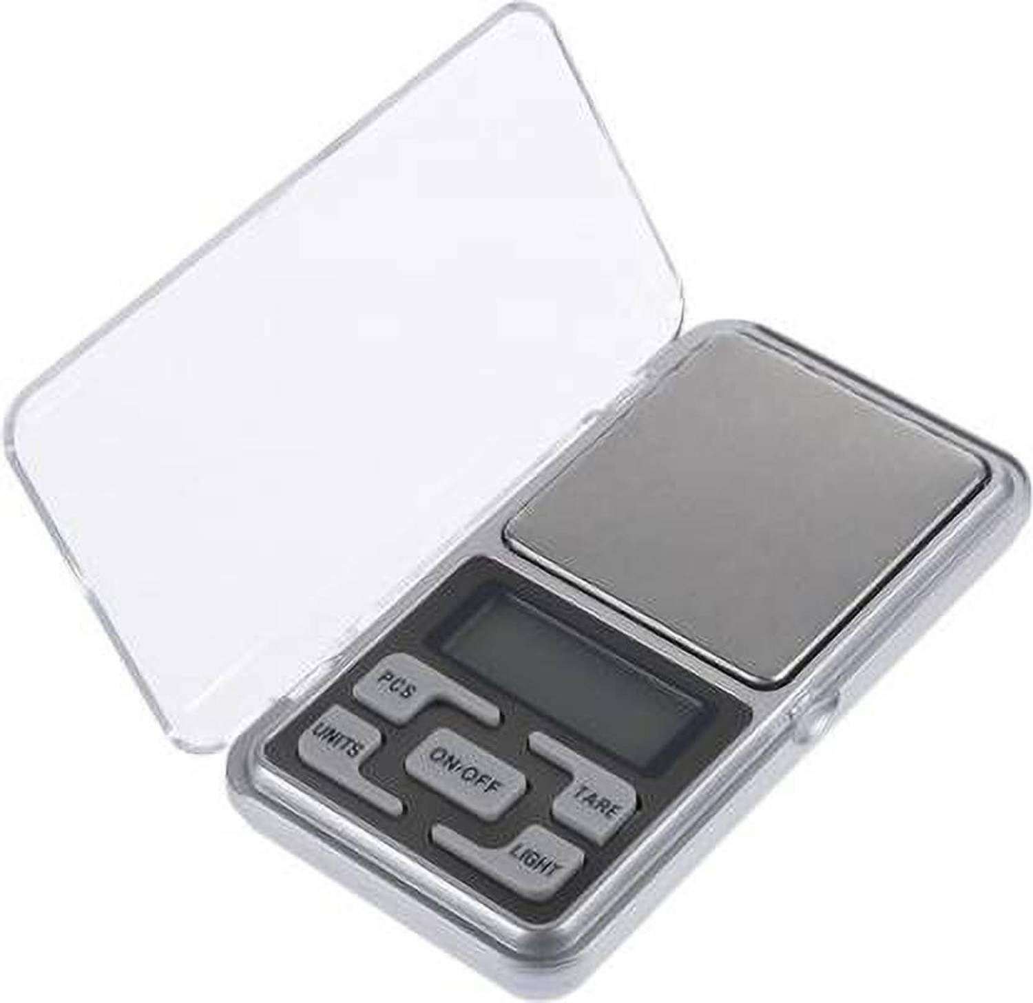texla 0.01 Gram to 200 Gram Weighing Display Units in G ,OZ ,TL ,CT Jwellery Pocket Weighing Scale (Silver) Weighing Scale