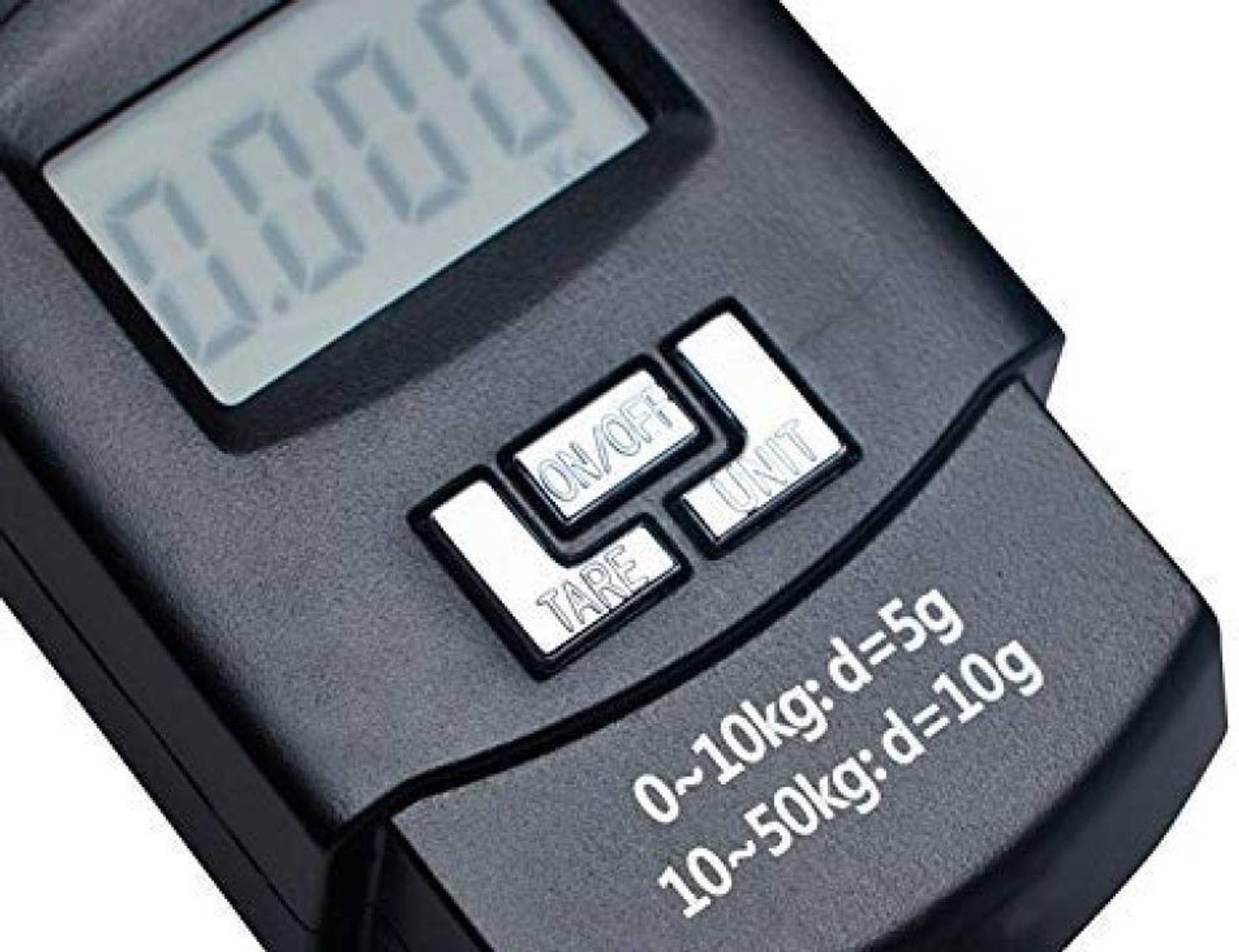 texla 50 Kg Black Pocket Portable Hanging Weighing Scale - Image 3