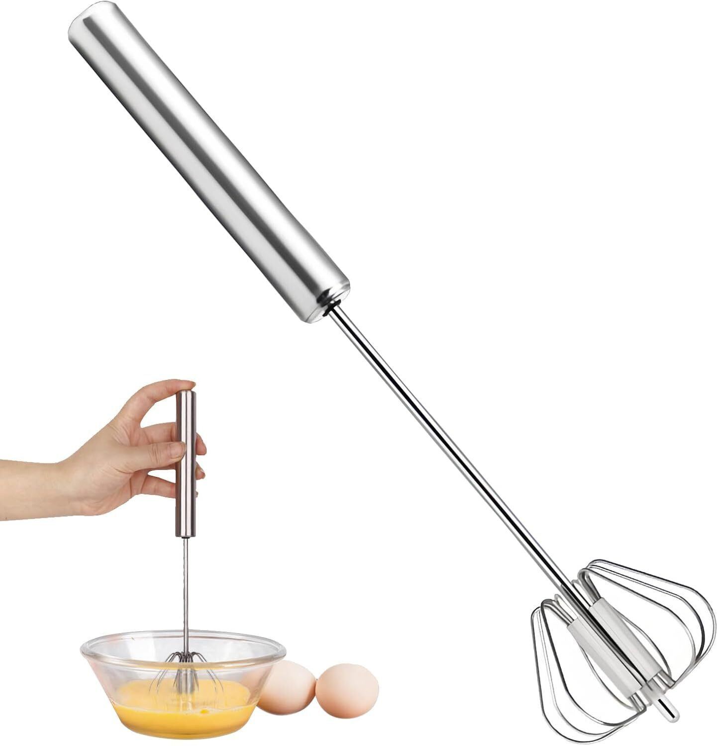 Image of GaxQuly 50 W Silver Hand Blender