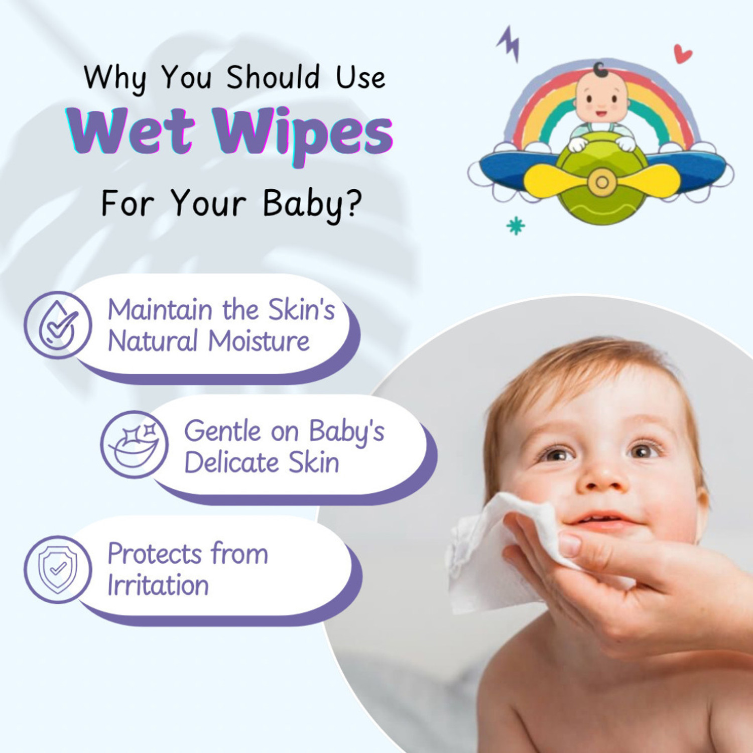 Image of Fabie Baby SkinSoft Baby Wipes 72 Wipes (Single Pack)