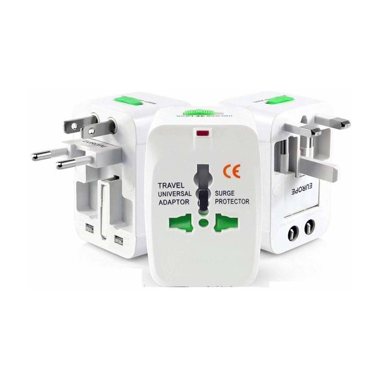 En ligne Universal Travel Adapter, All in one Plug for Phone, Laptop, Camera, Worldwide Adaptor