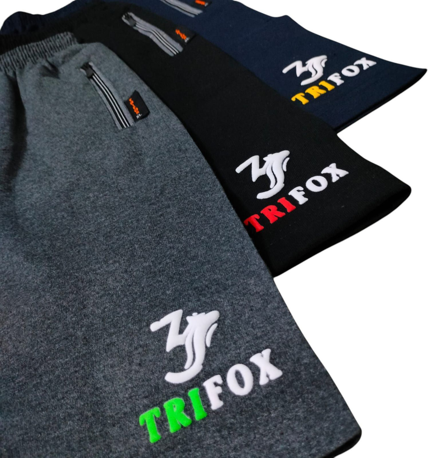Image of TRIFOX Solid Men Multicolor Casual Shorts