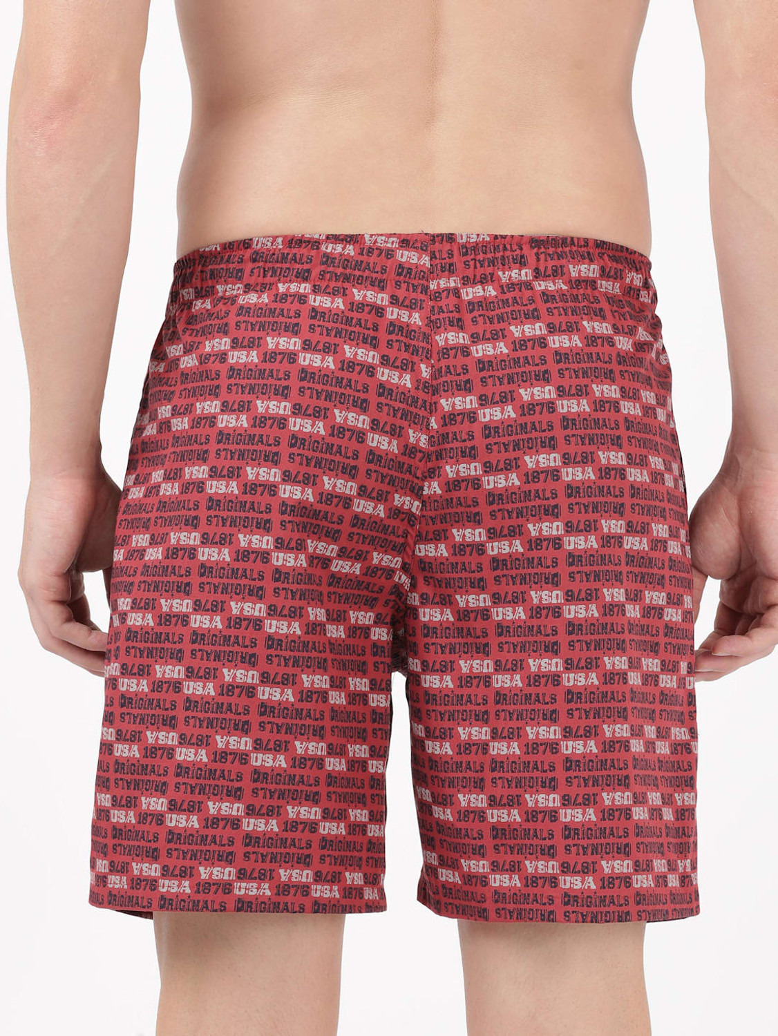 Image of JOCKEY Printed Men Multicolor Night Shorts