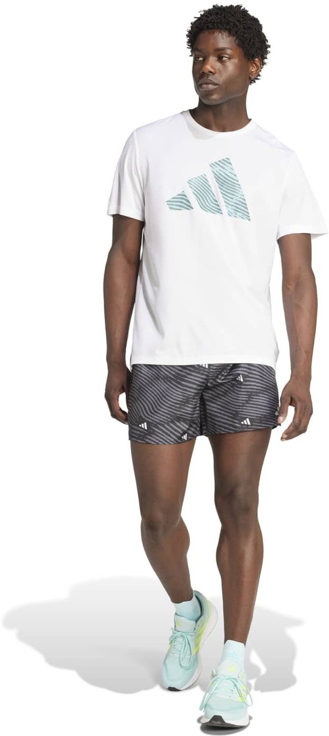 Image of ADIDAS Printed Men Black Sports Shorts