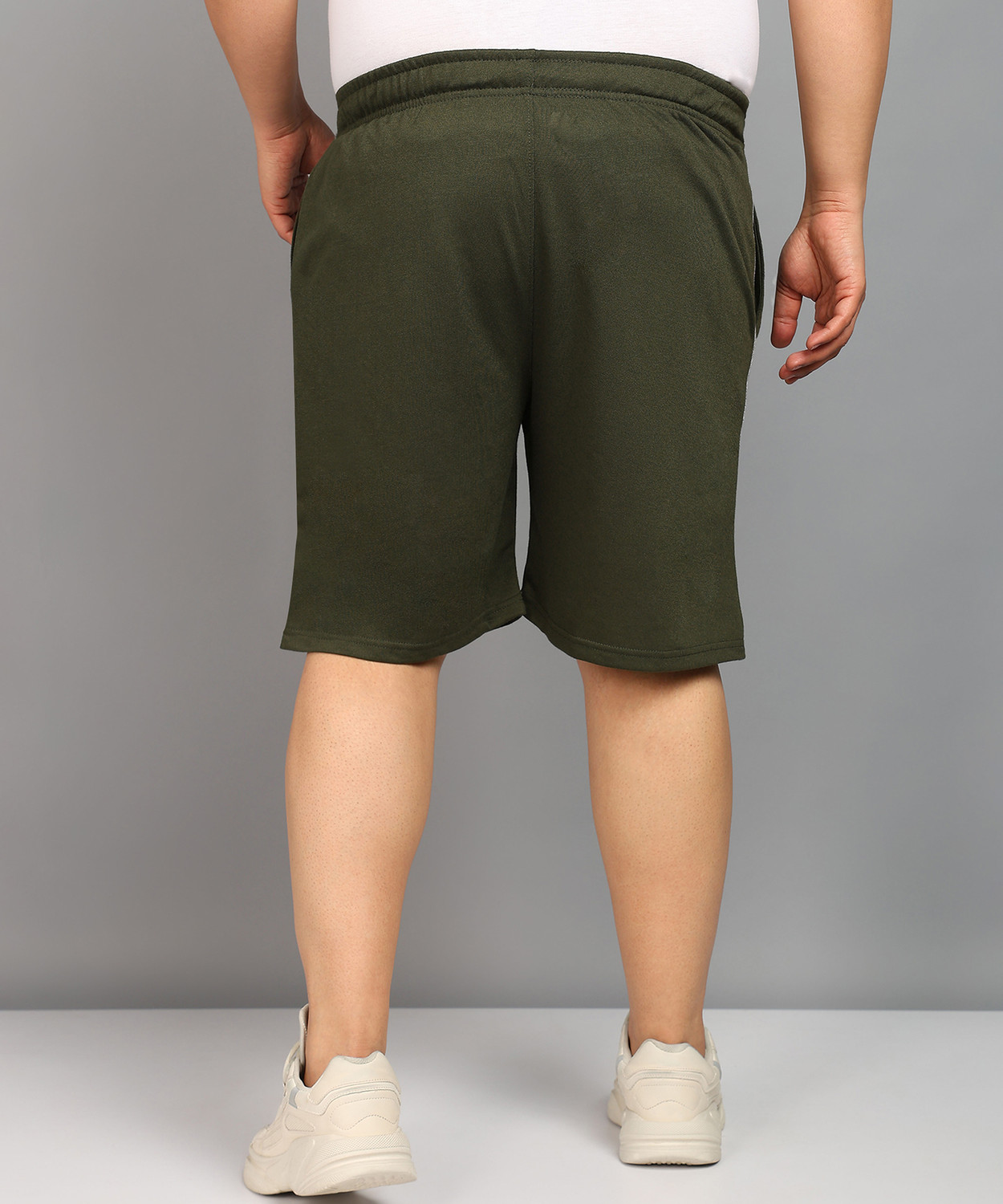 Image of METRONAUT PLUS Solid Men Dark Green Casual Shorts