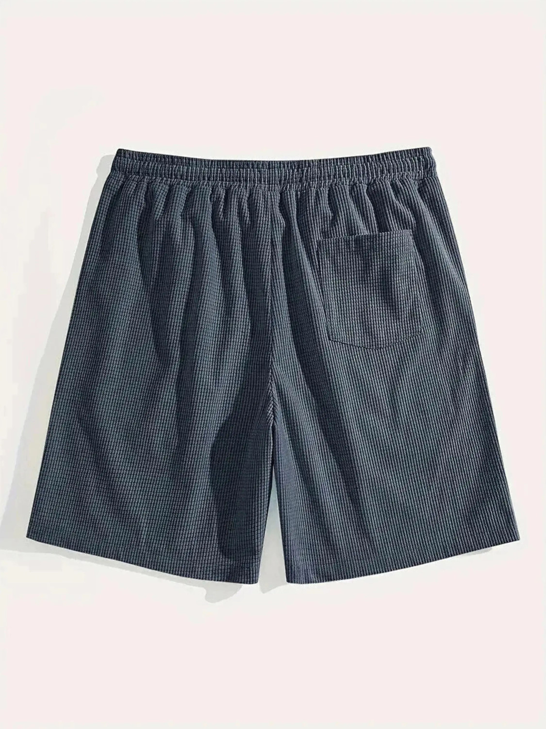 Image of DARSHANCREATIOS Self Design Men Reversible Black, Dark Grey Regular Shorts