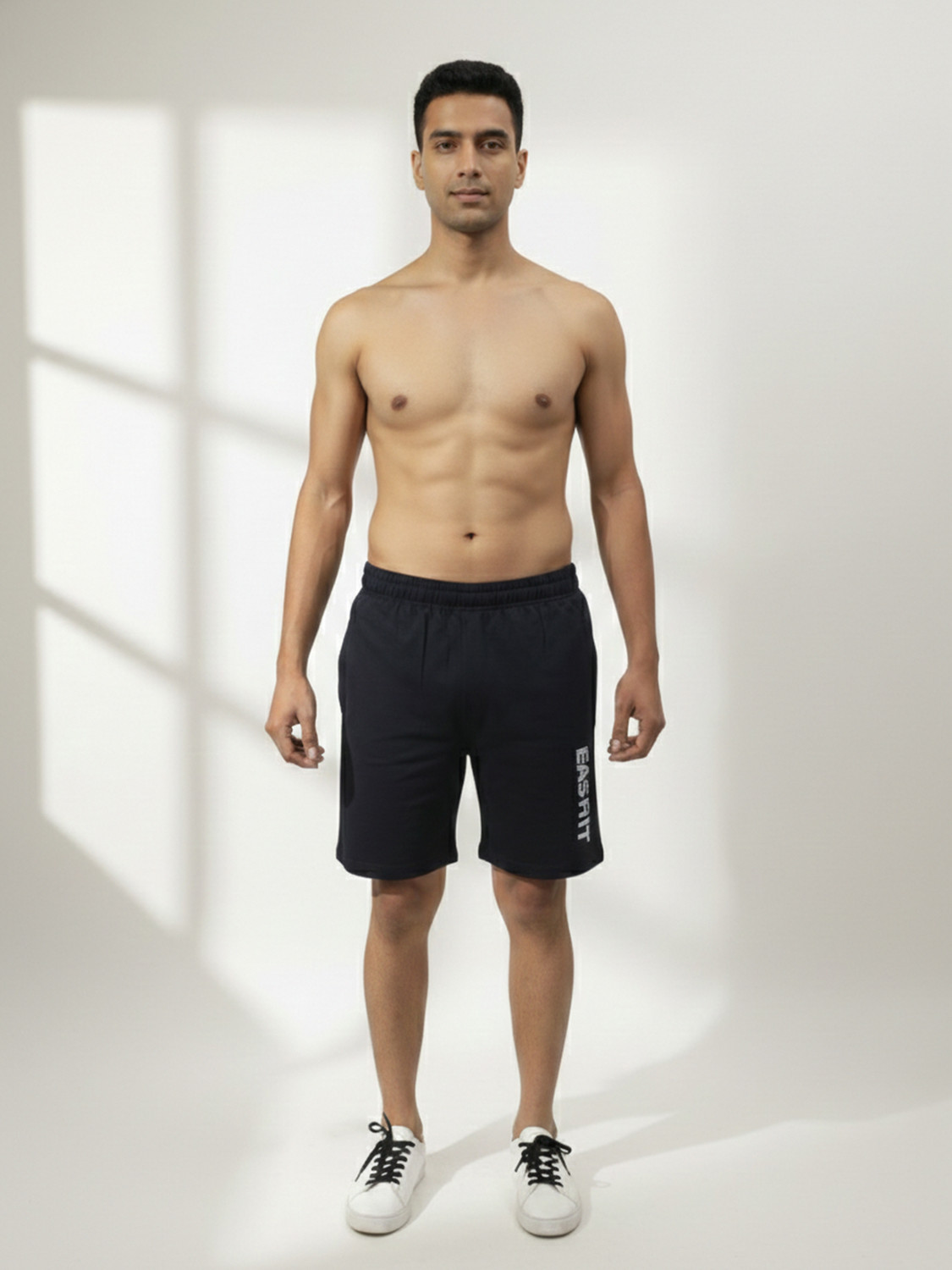 Image of Dollar Printed Men Black Regular Shorts
