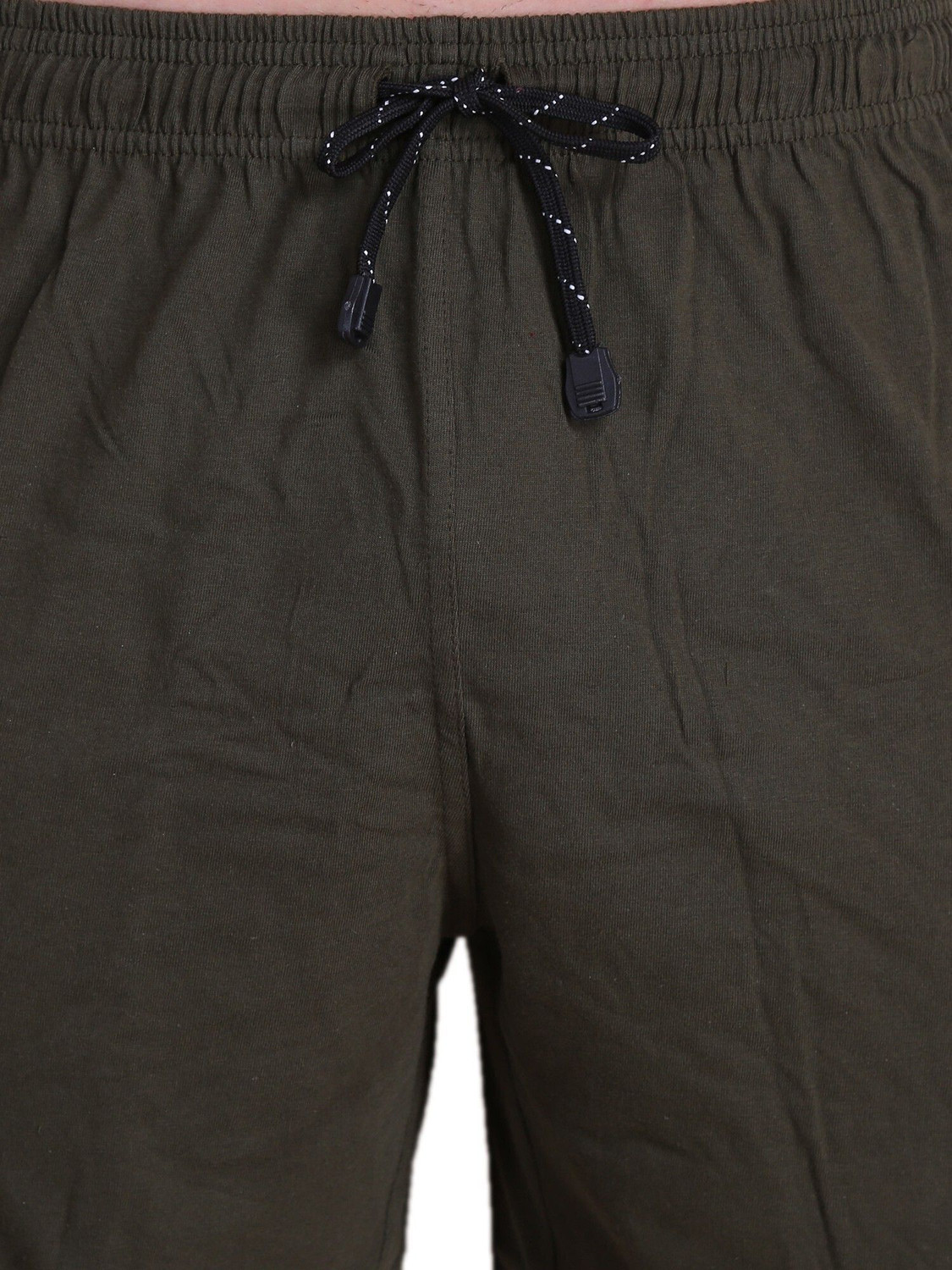 Image of TT Solid Men Green Bermuda Shorts