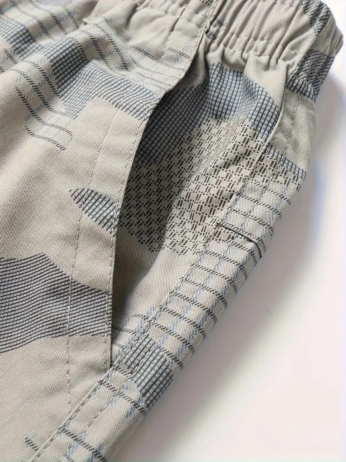 Image of DBAX Military Camouflage Men Multicolor Cargo Shorts