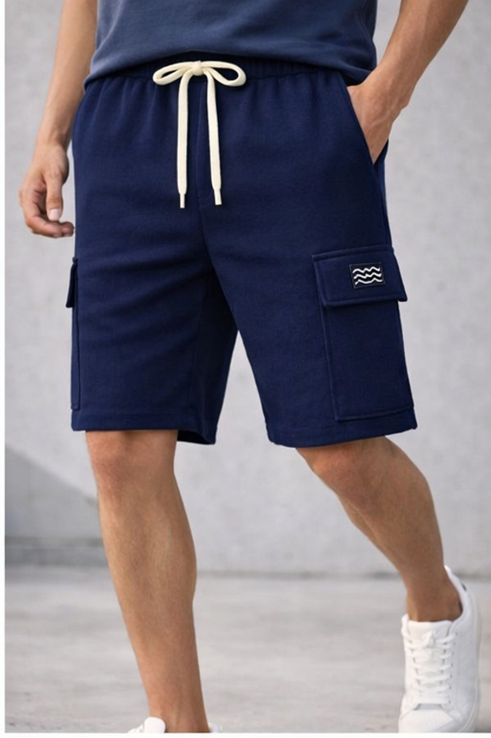 Image of FABFLEE Self Design Men Multicolor Basic Shorts