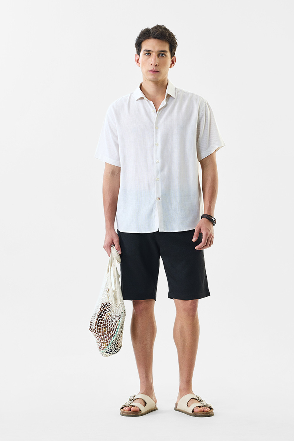 Image of Snitch Solid Men Black Casual Shorts