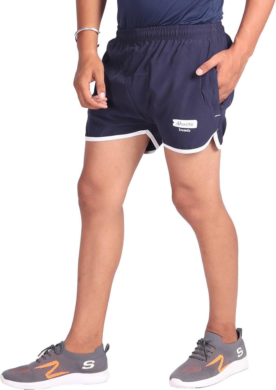 ADAAISTIC SPORTS Solid Men Blue Sports Shorts