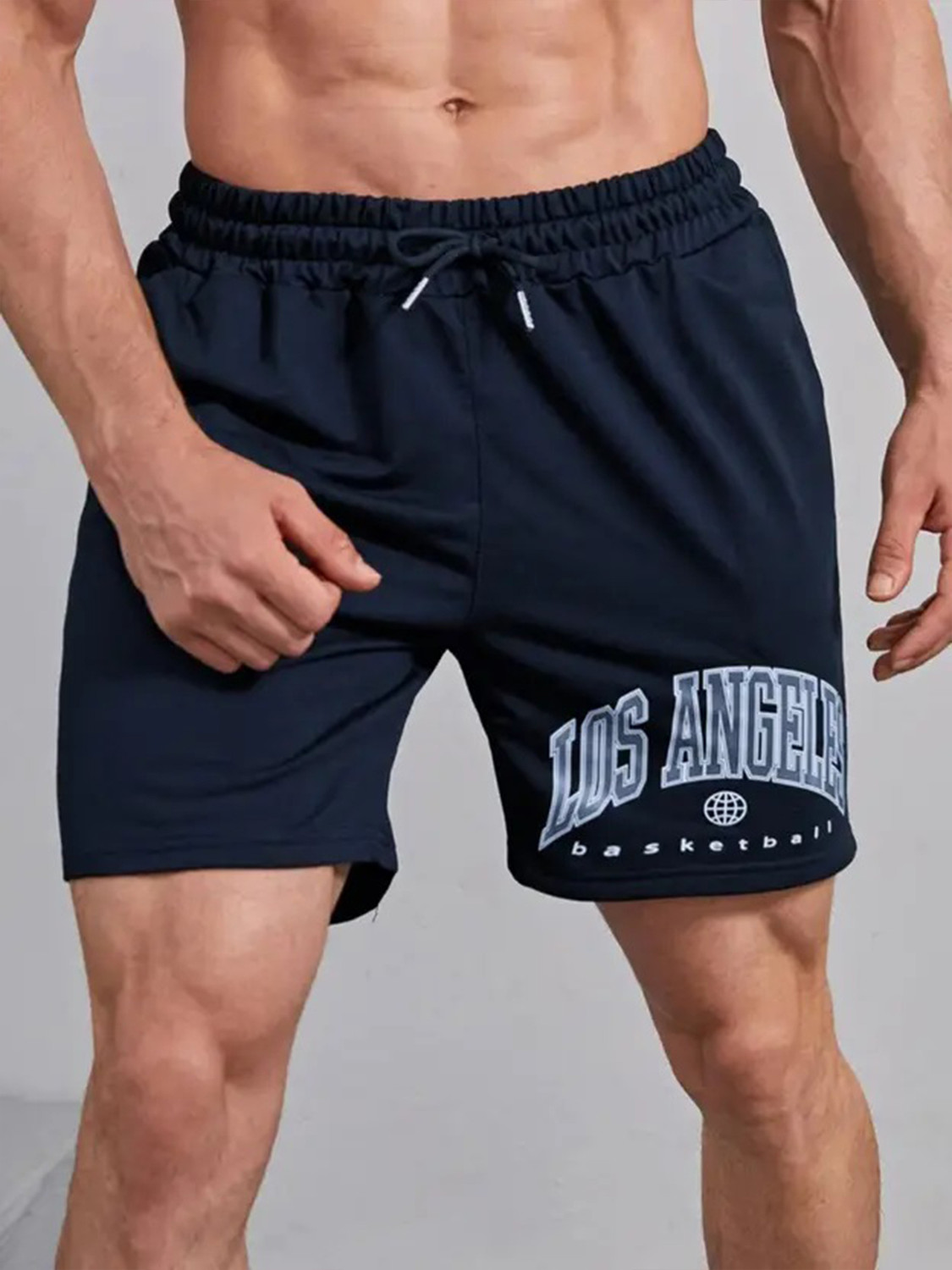 Image of Jump Cuts Printed Men Multicolor Basic Shorts