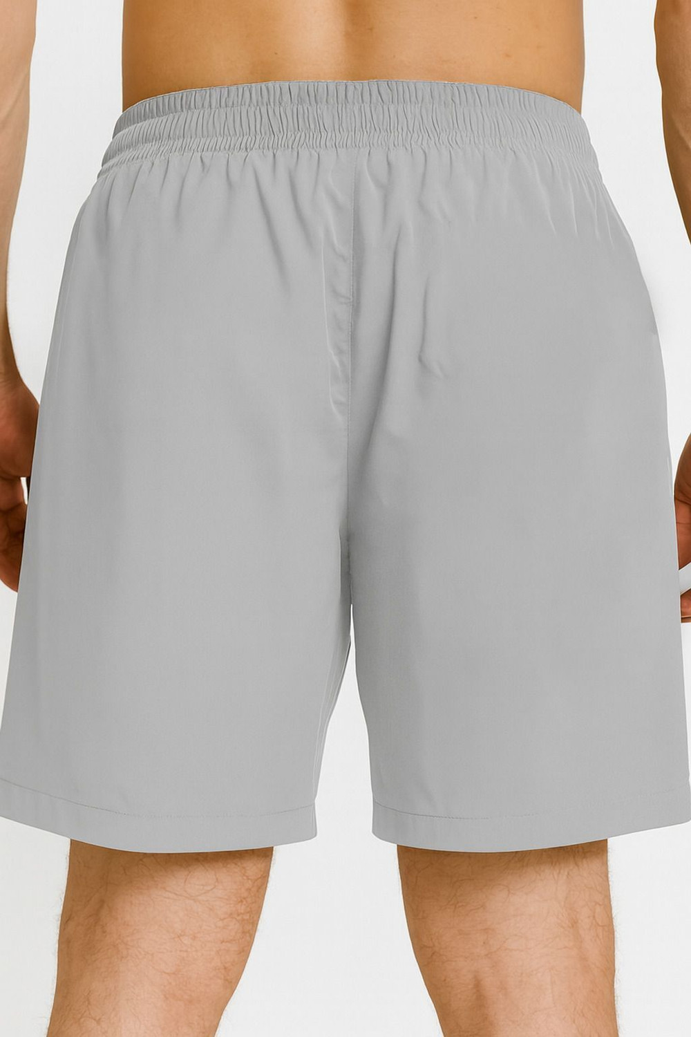 Image of AVOLT Solid, Striped Men Dark Blue, Beige Sports Shorts