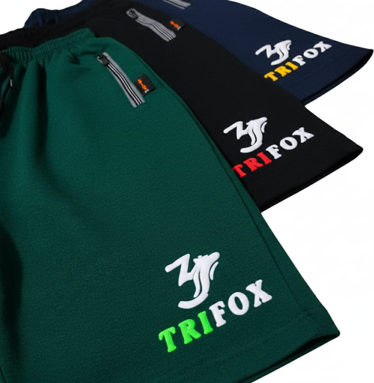 Image of TRIFOX Solid Men Multicolor Casual Shorts