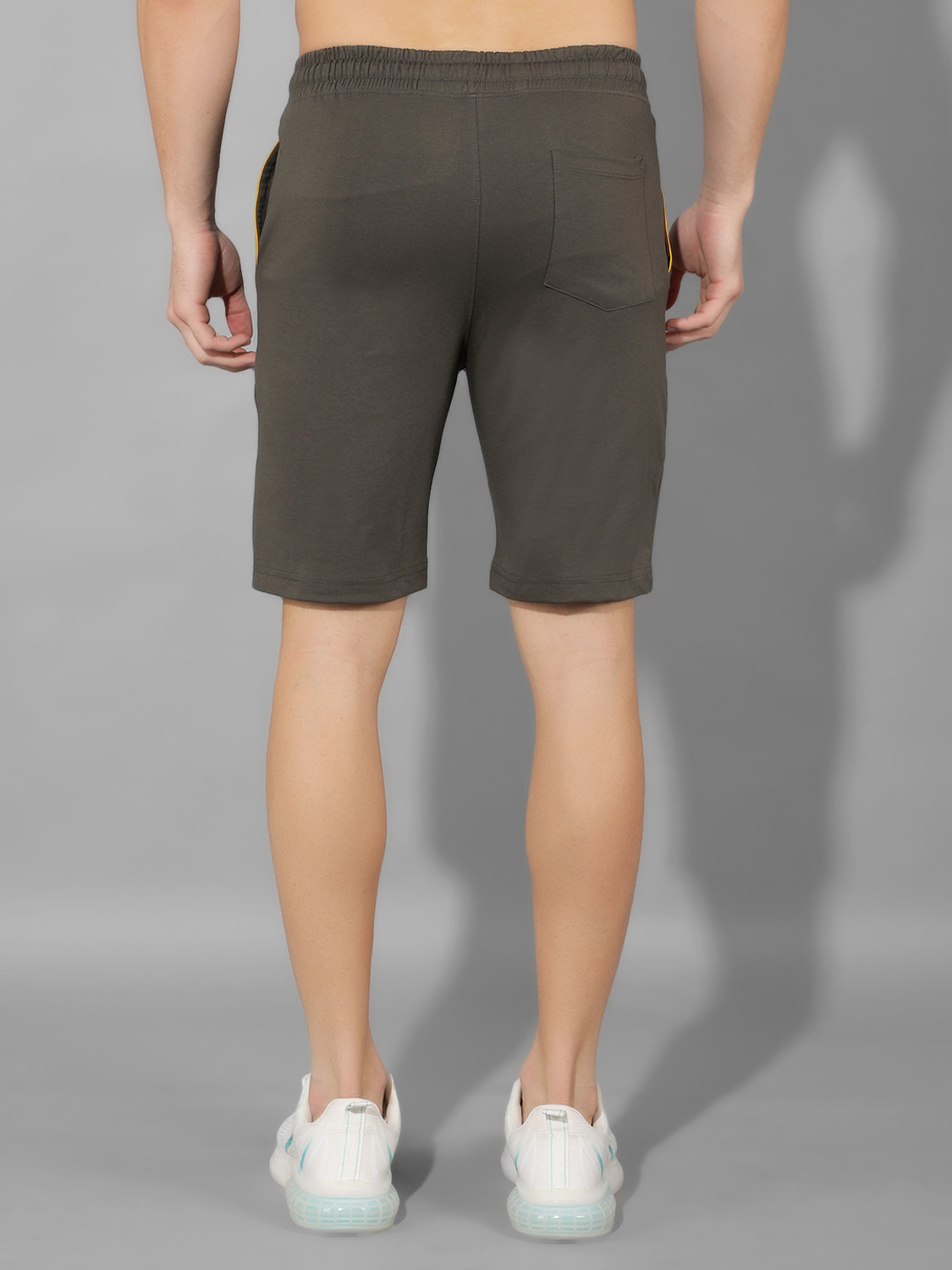 Image of Dollar Solid Men Multicolor Bermuda Shorts
