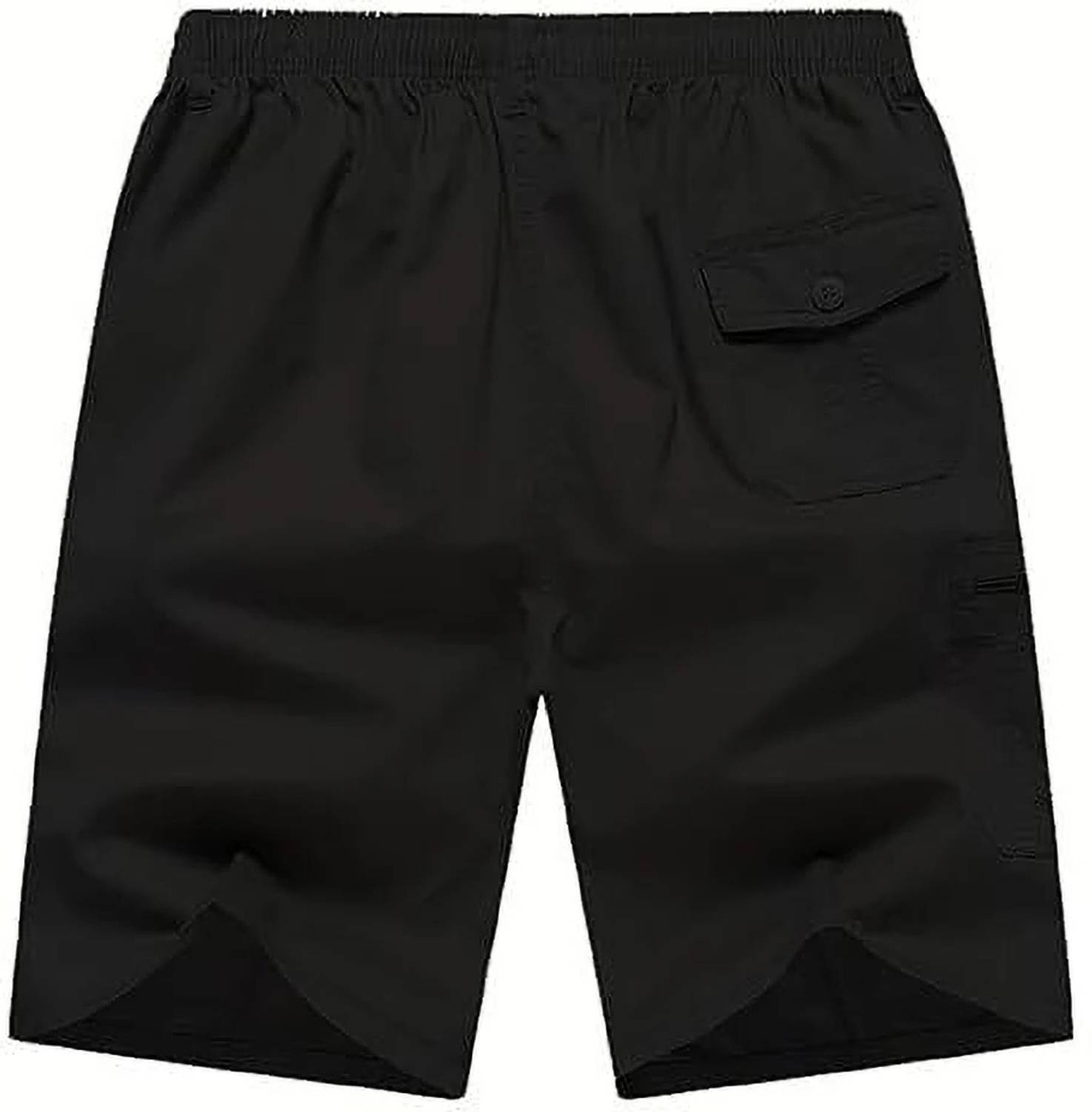 TYRELL Men Black Cargo Shorts - Image 2