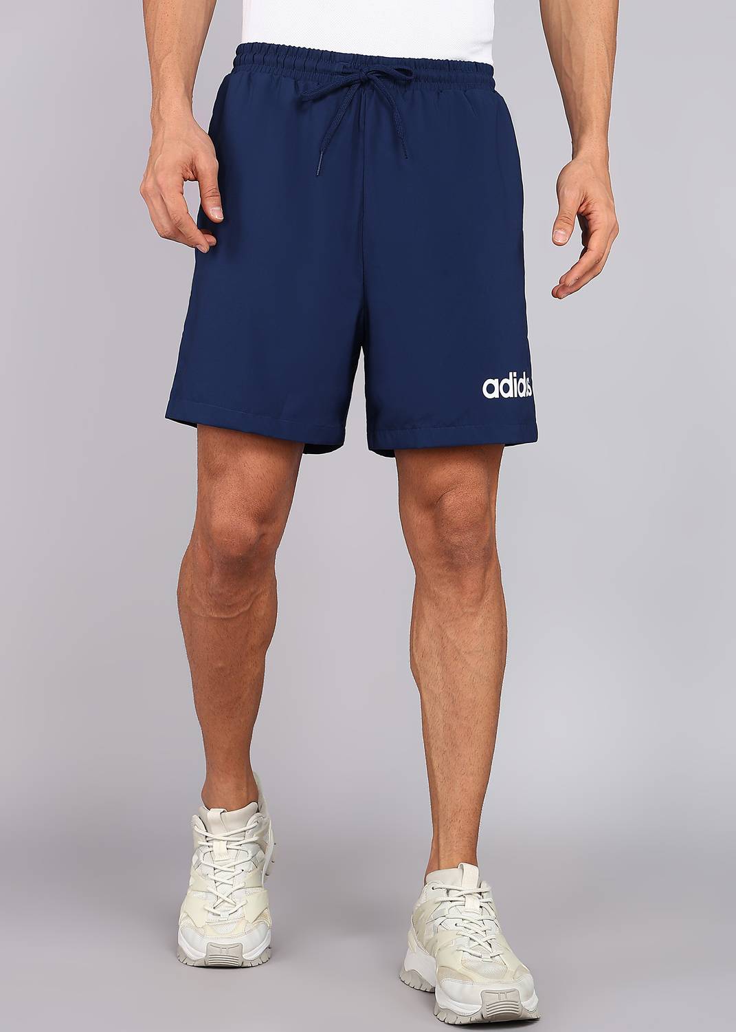 ADIDAS Printed Men Blue Sports Shorts