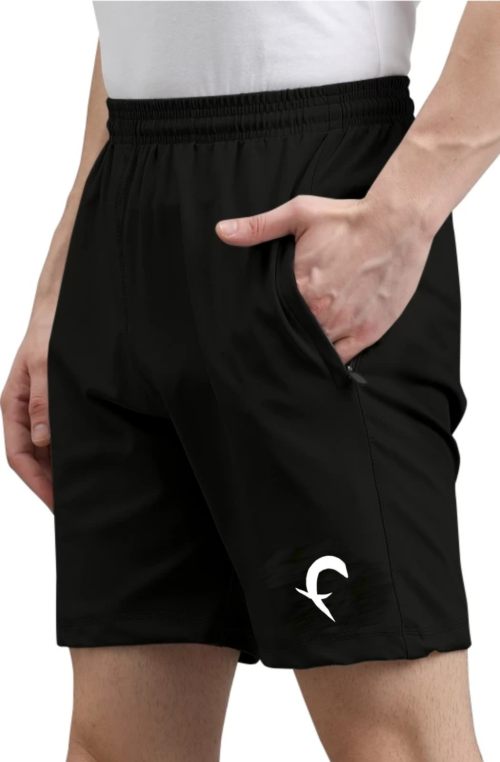 Image of Sarahna Solid Men Multicolor Sports Shorts