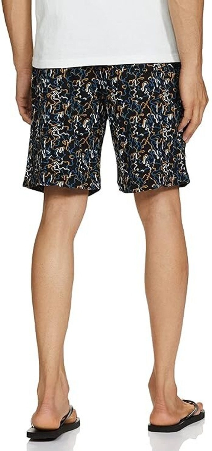 Image of Rupa Bumchums Printed Men Multicolor Bermuda Shorts