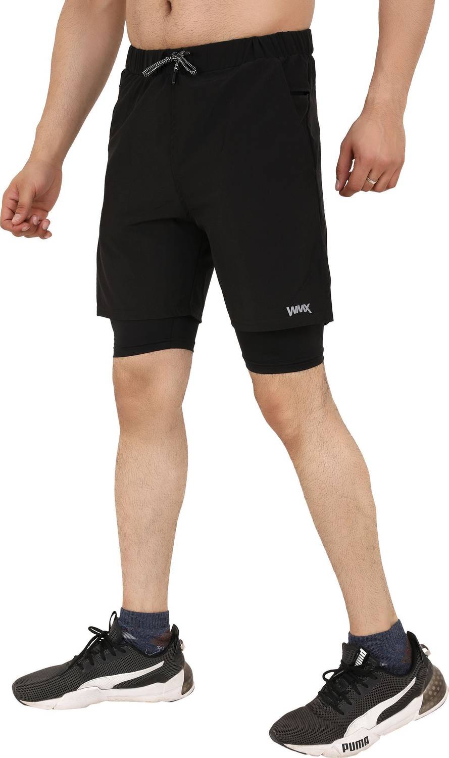 Sportinger Black Gym Shorts - Image 3