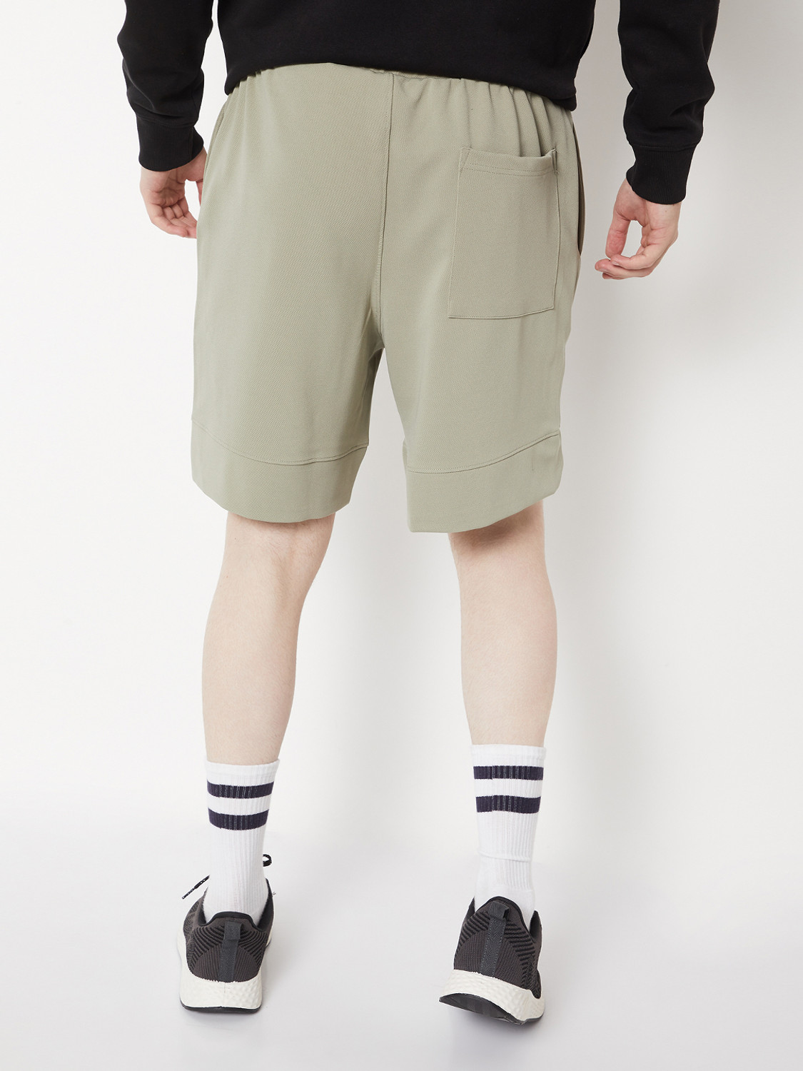 Image of MAX Solid Men Grey Sports Shorts