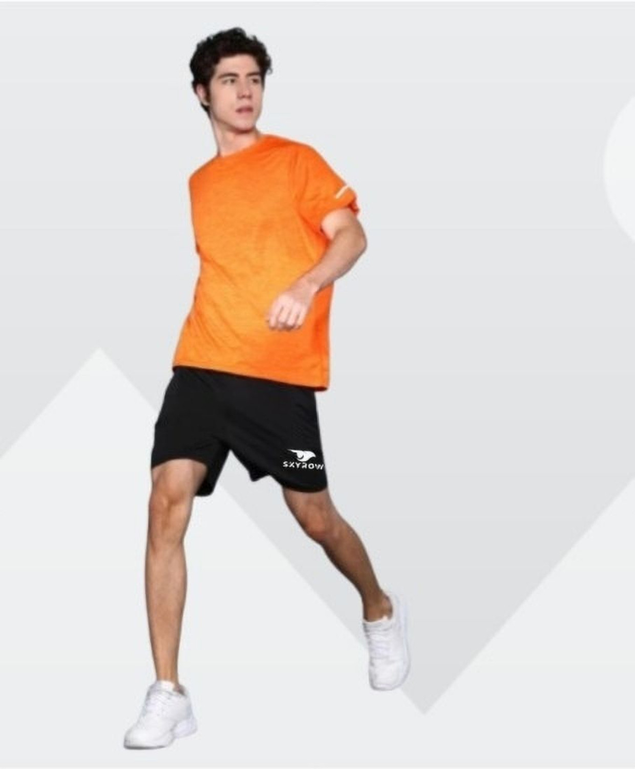 Image of skyrow Solid Men Multicolor Basic Shorts