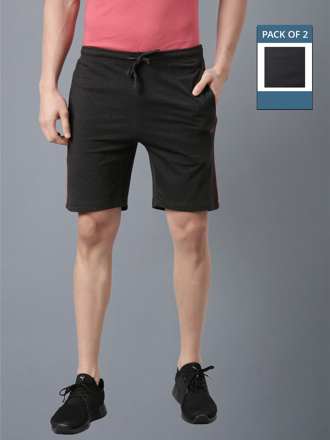 Image of Force NXT Solid Men Multicolor Casual Shorts