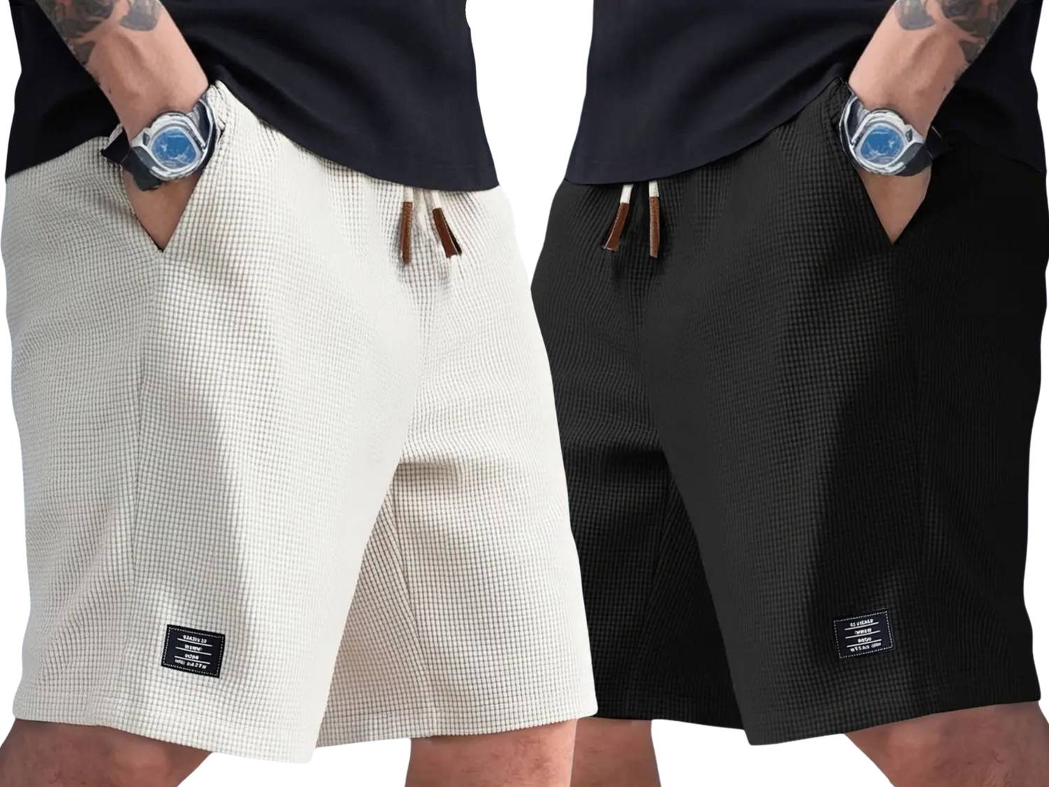 stiSelfDesignMenMulticolorRegularShorts