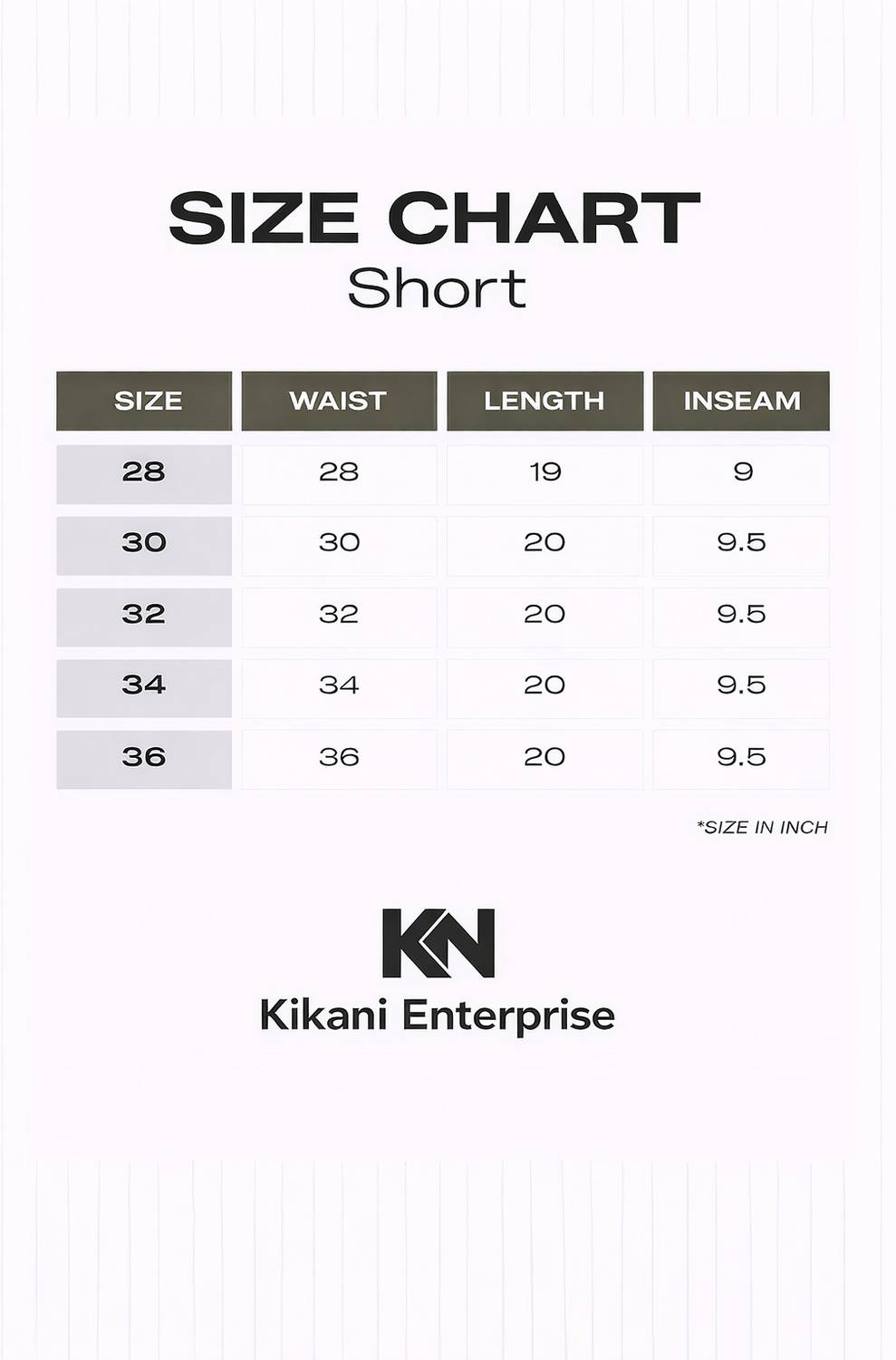 KIKANI Men Khaki Cargo Shorts Green - Image 4