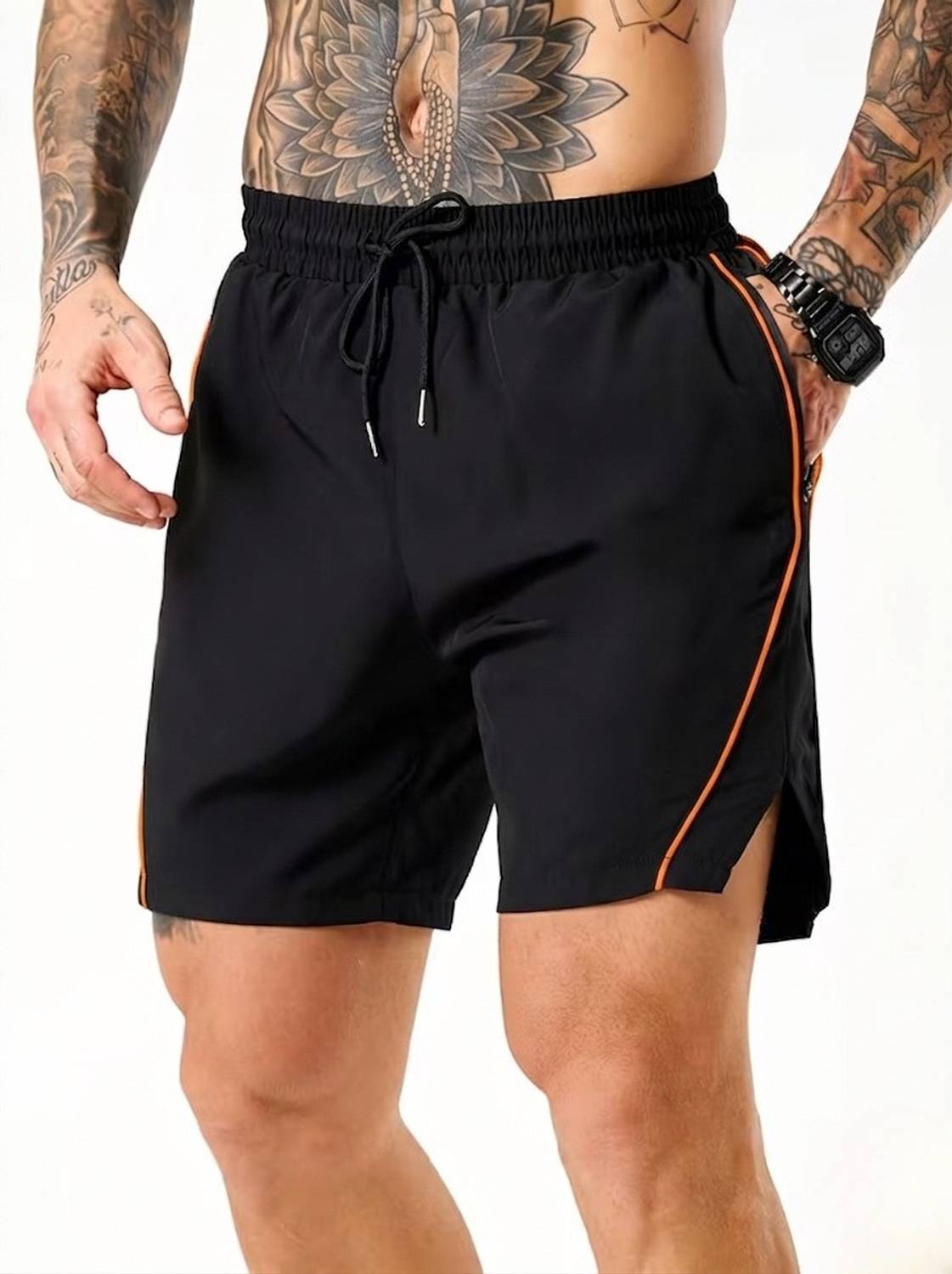 Coastal Clothier Black Gym Shorts - Image 3