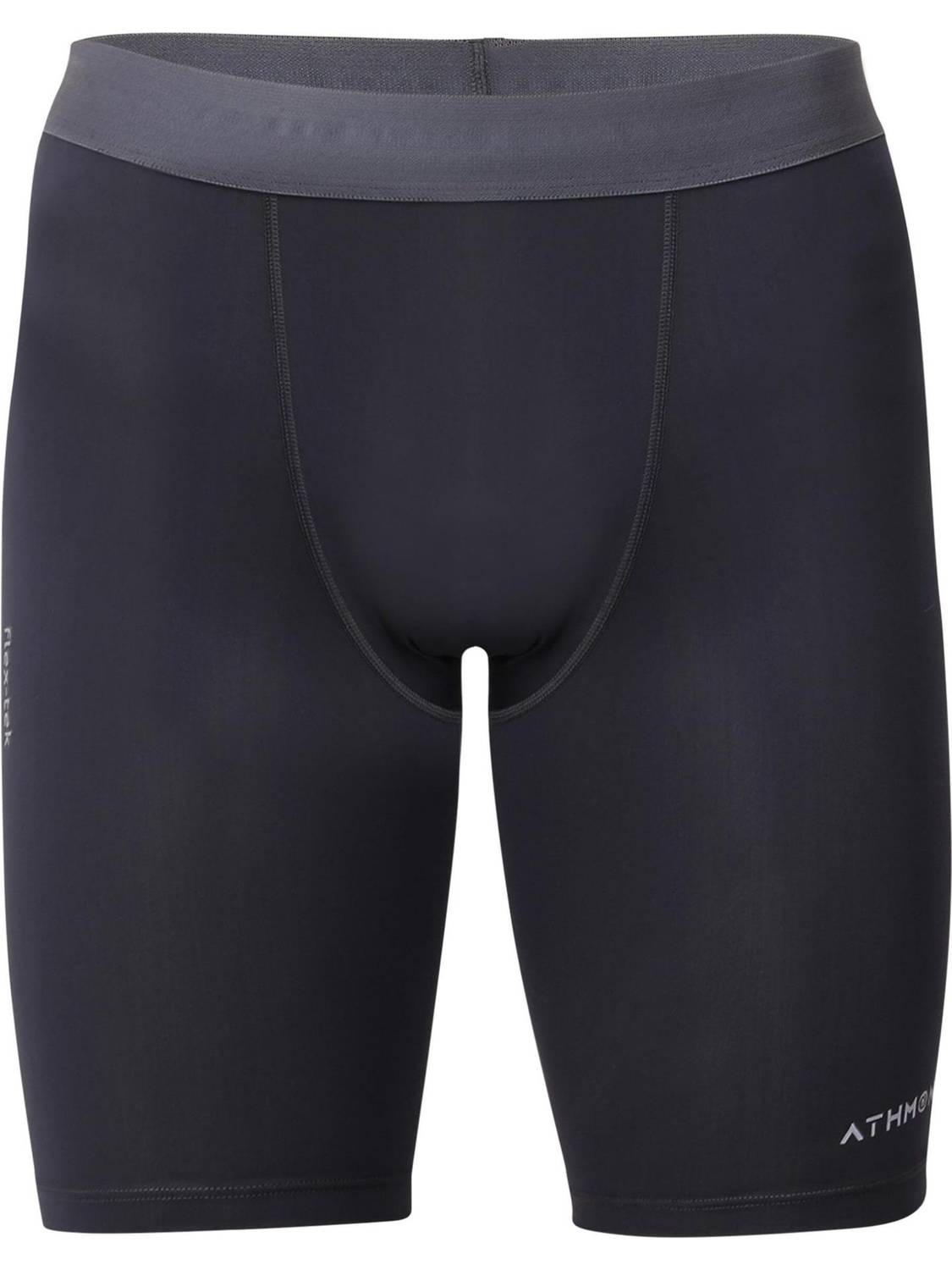 Athmonk Solid Men Grey Sports Shorts