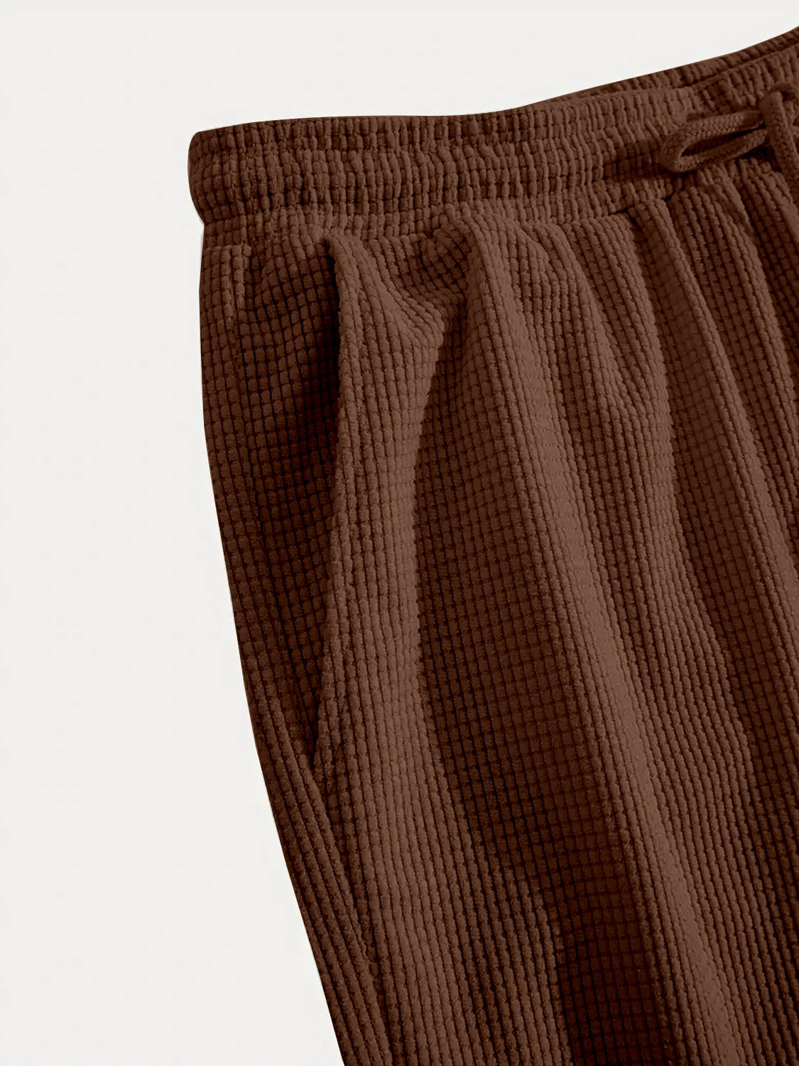 Image of WeReKo Self Design Men Black, Brown Regular Shorts