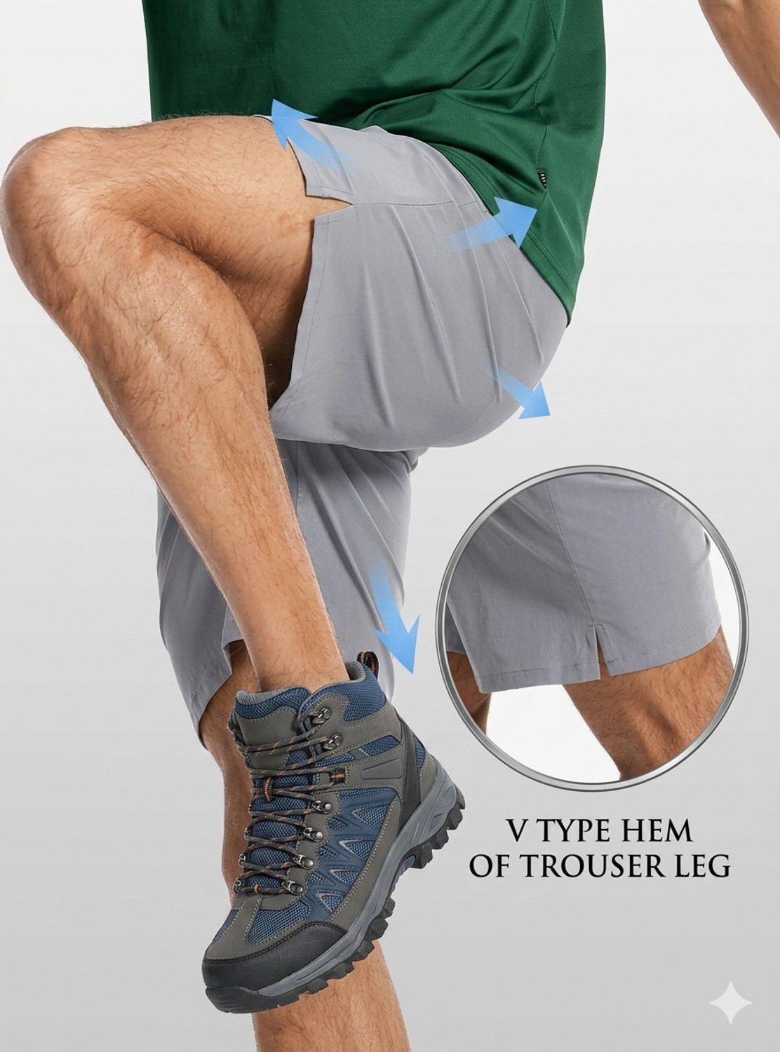 Image of ATHLLON confidence yourself Solid Men Grey Sports Shorts