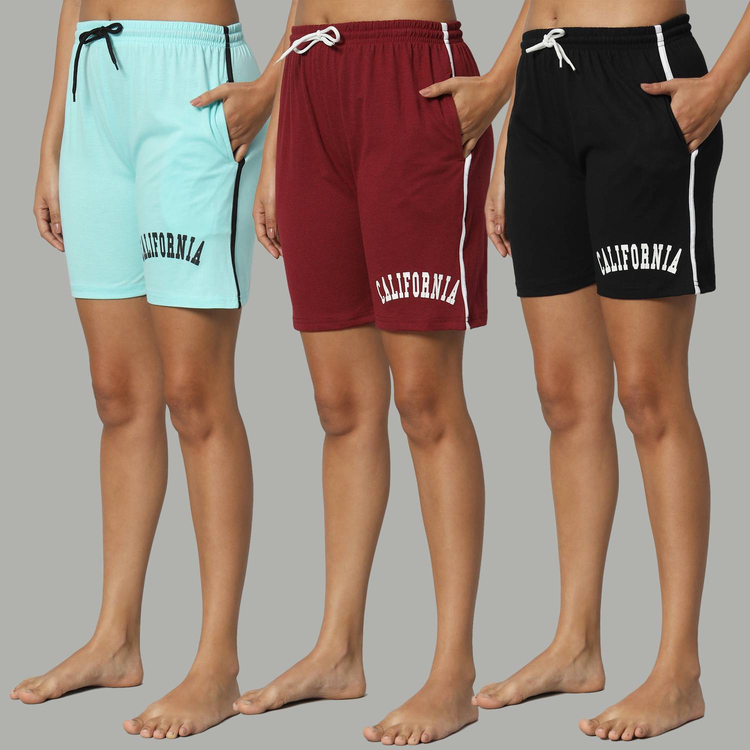 Brayles Printed Women Multicolor Casual Shorts