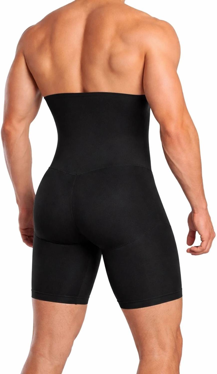 LAVIYAFASHION Black Compression Shorts - Image 2