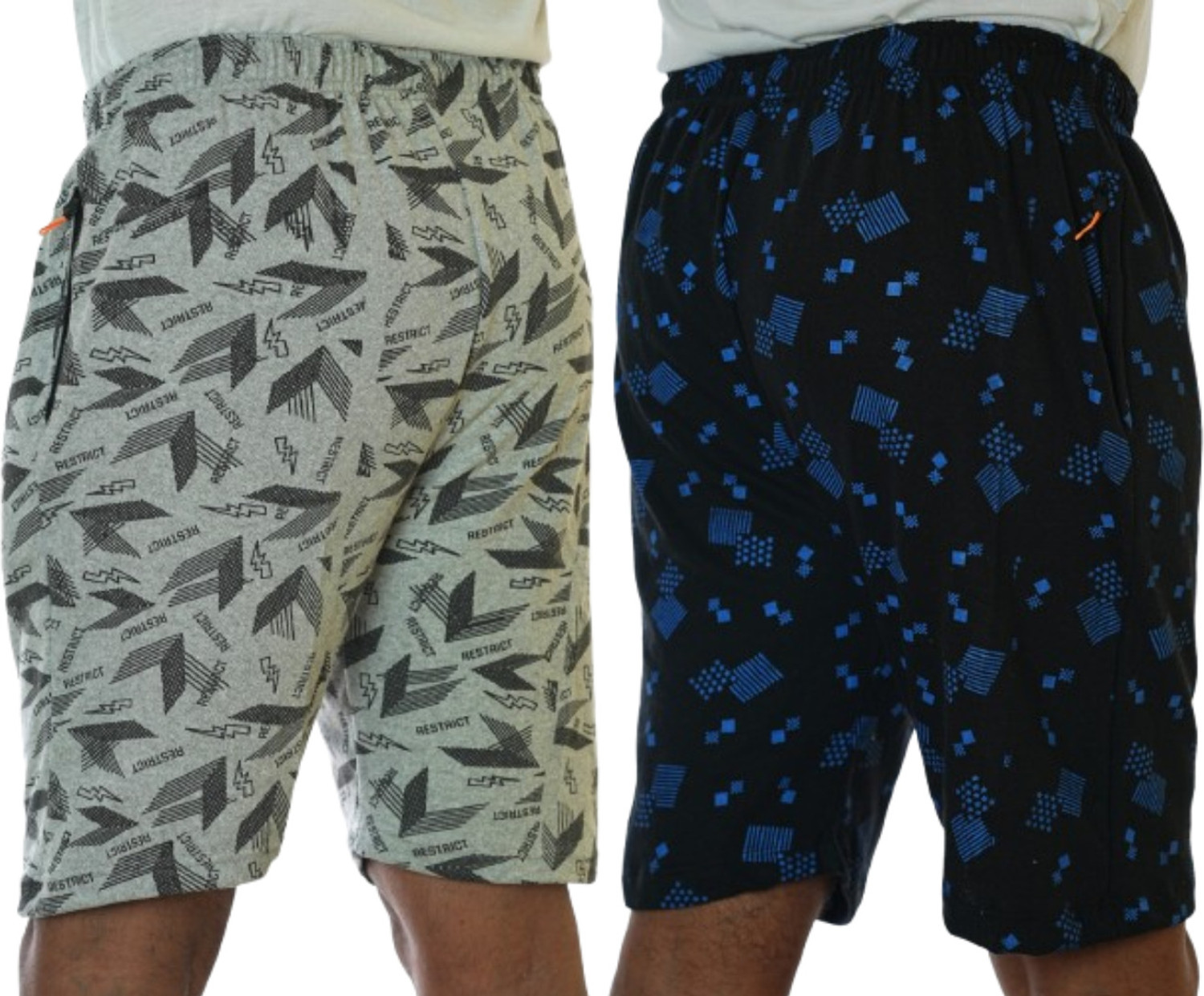 Image of LAKSIMA Printed Men Multicolor Bermuda Shorts