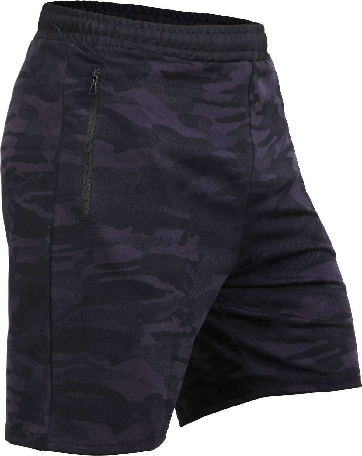 Image of never lose Solid, Printed Men Blue Gym Shorts