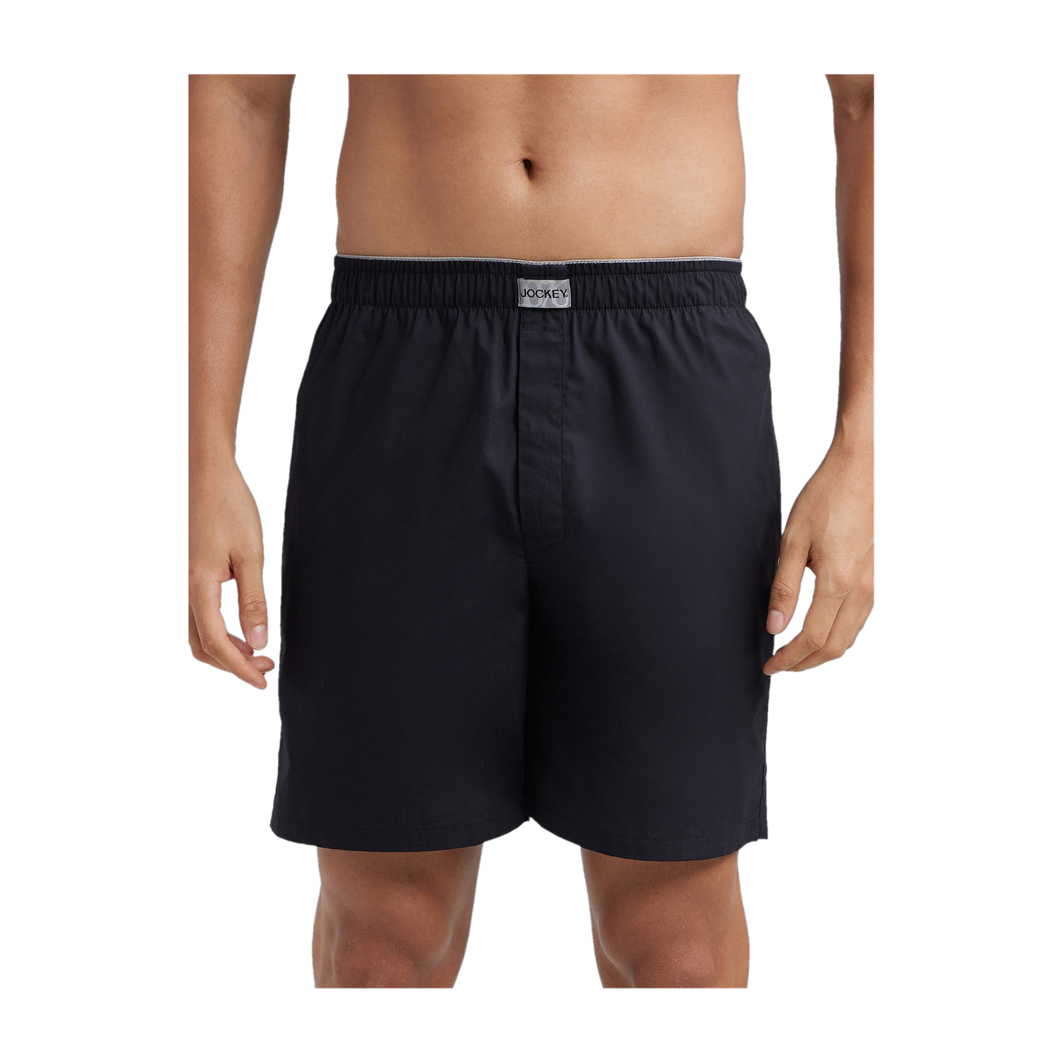 JOCKEY Men Black Boxer Shorts - Image 1