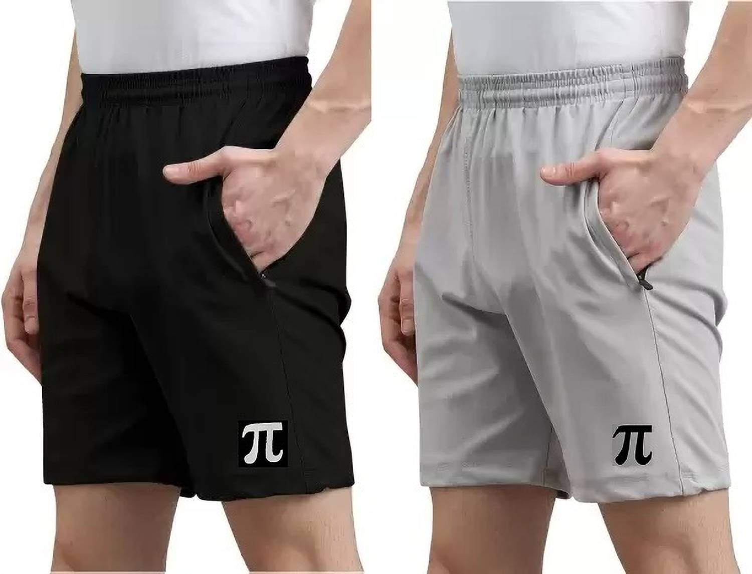 AmbeSilkMill Solid Men Black Beach Shorts