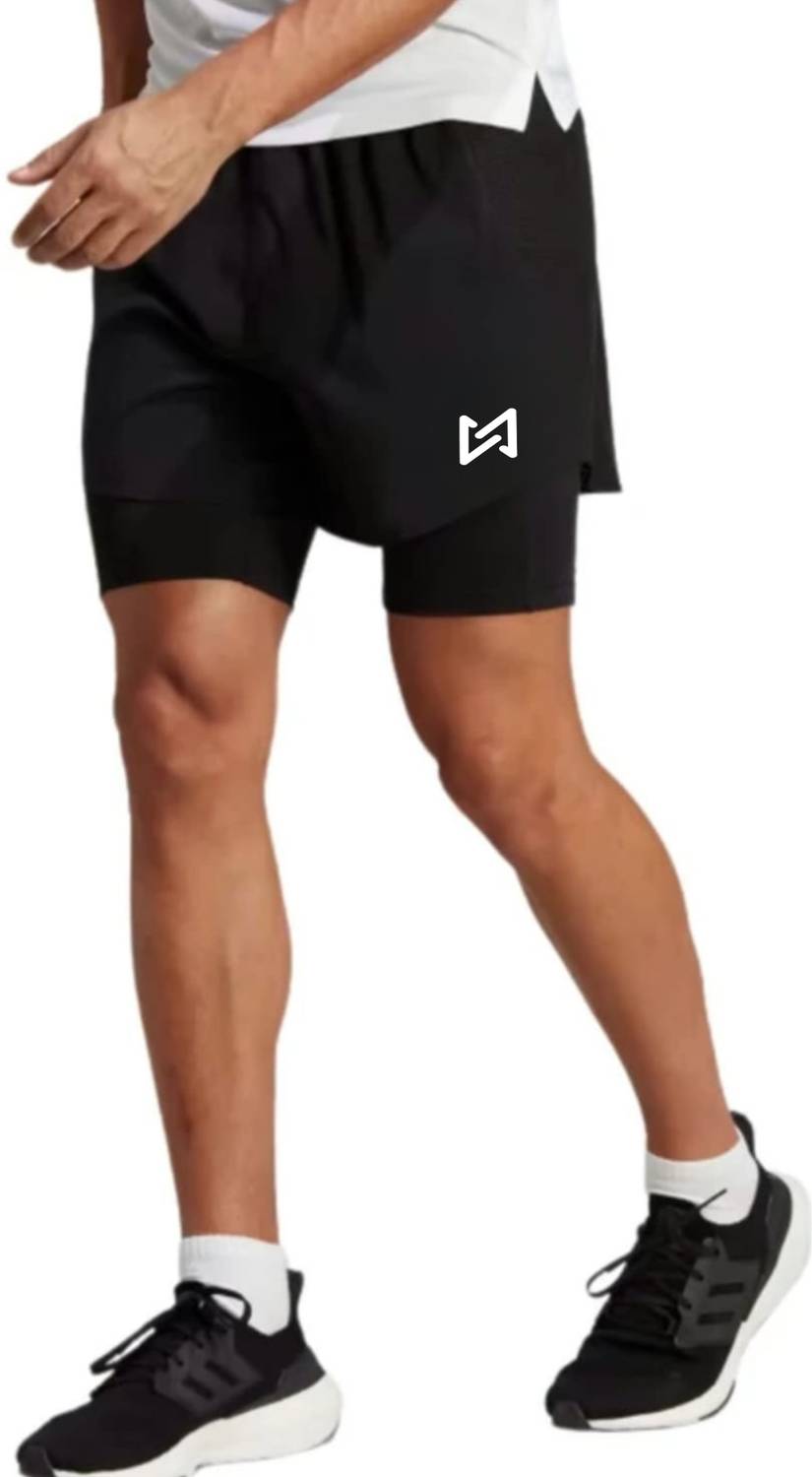 Cliffix Black Sports Shorts - Image 5