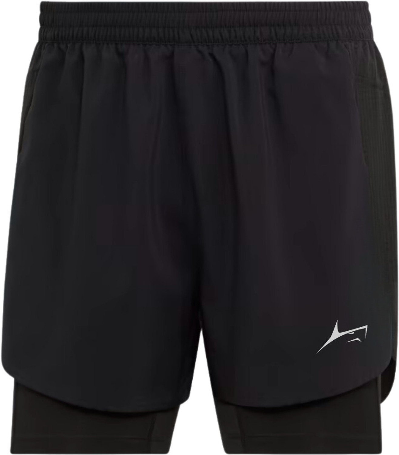 Image of Prosharx Solid Men Black Sports Shorts