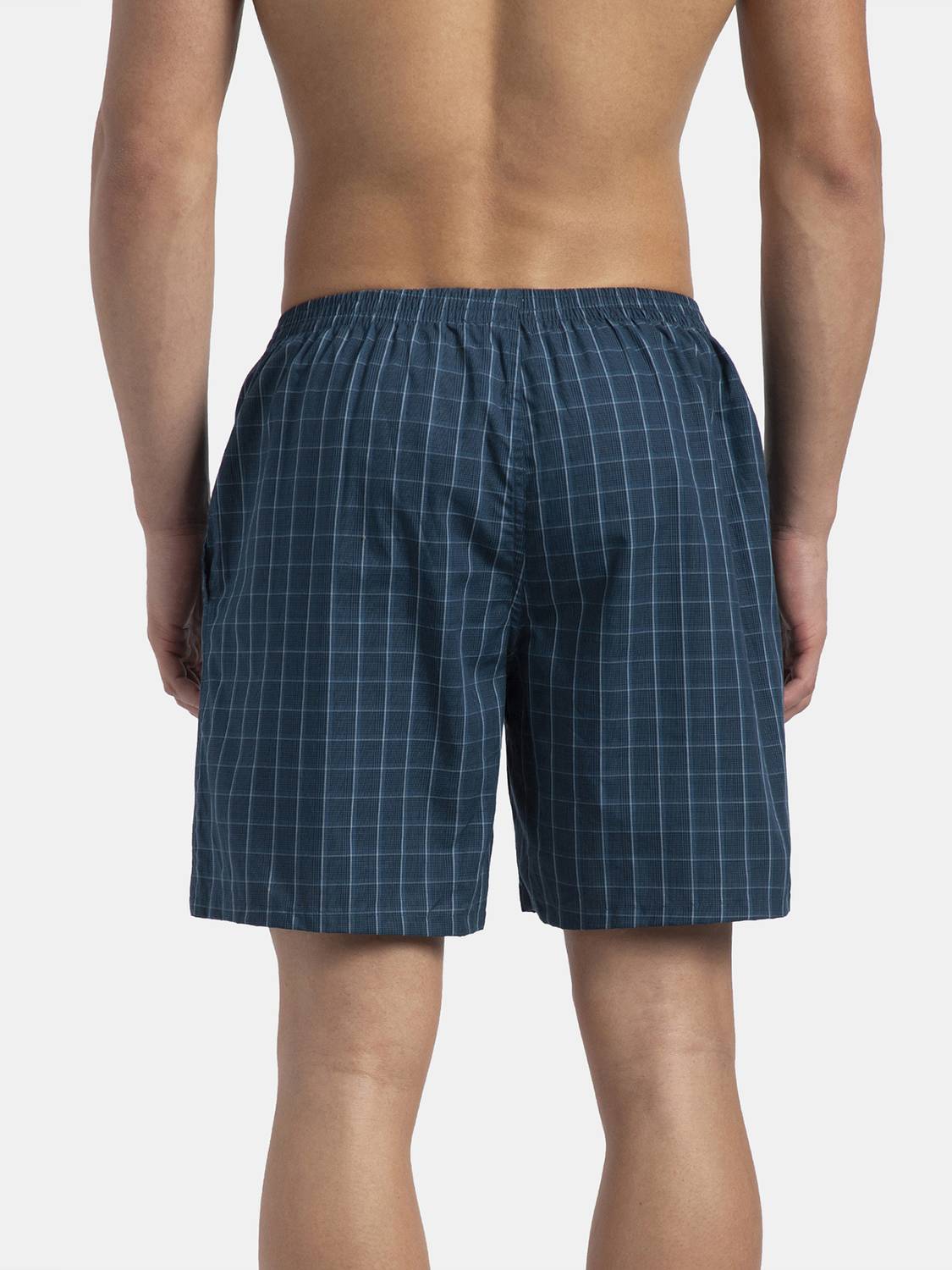 JOCKEY Checkered Men Multicolor Boxer Shorts Pack of 2 - Image 4