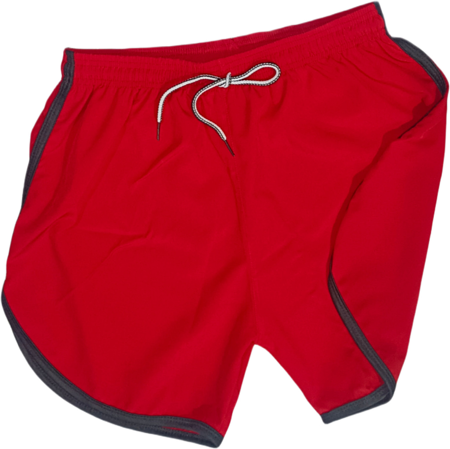 Image of mokshii Solid Men Red, Grey Regular Shorts