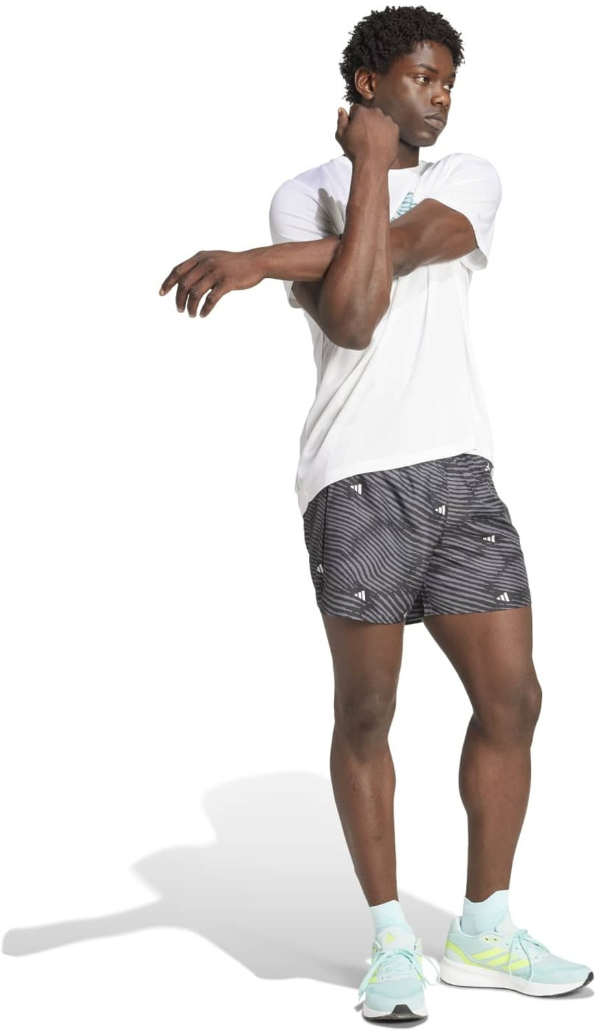 Image of ADIDAS Printed Men Black Sports Shorts