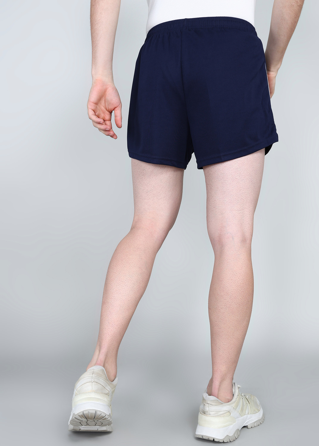 Image of Shiv Naresh Solid Men Blue Running Shorts