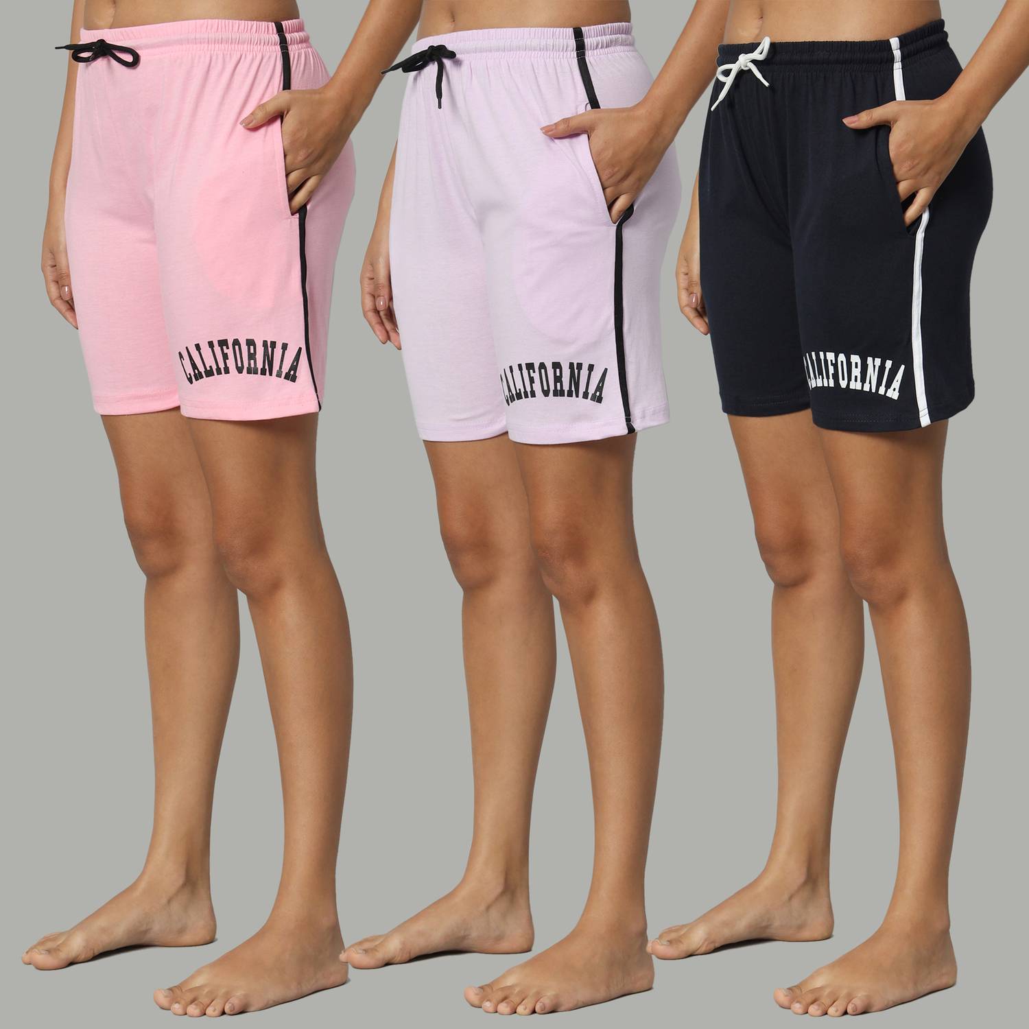 Brayles Printed Women Multicolor Casual Shorts
