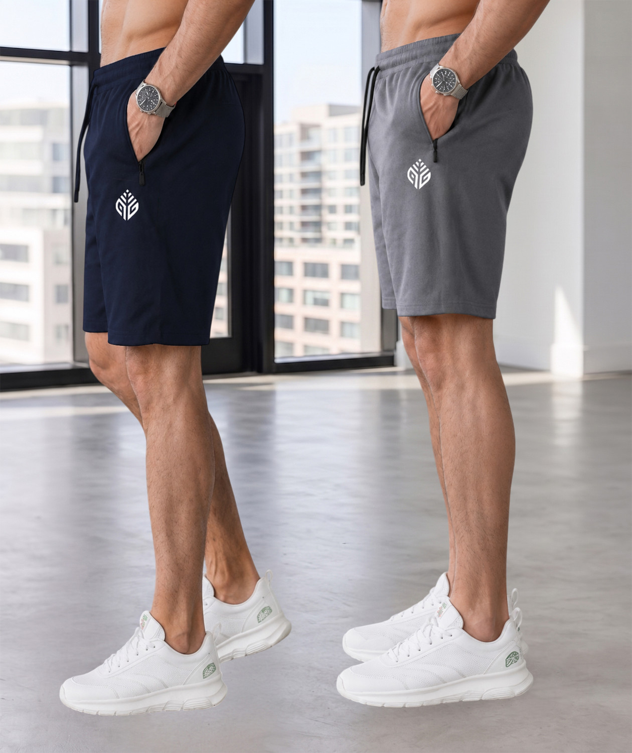 Image of PROGENT Graphic Print Men Multicolor Regular Shorts
